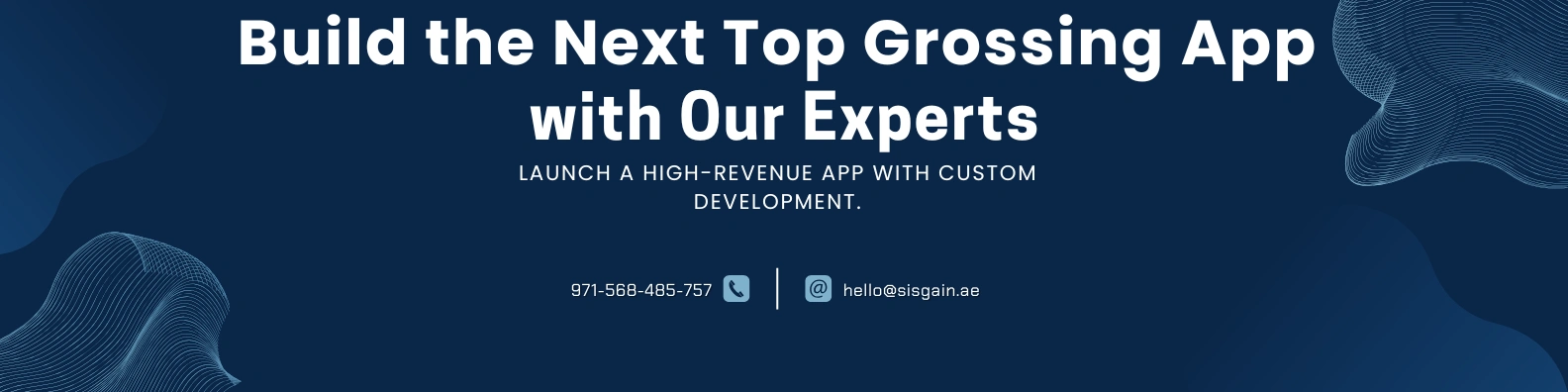 Build the next top grossing app with expert development CTA