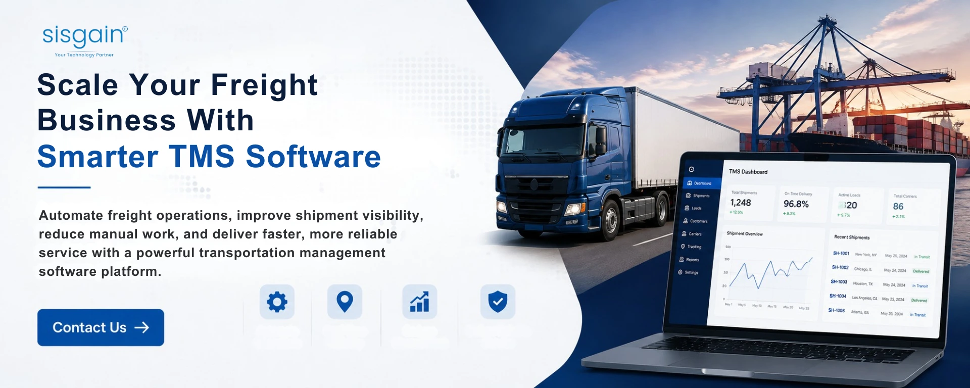 Your Freight Business With Smarter TMS Software