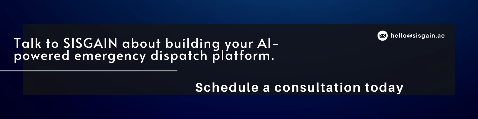 ai emergency dispatch consultation