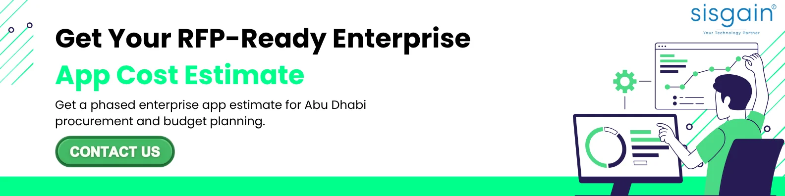 REP-ready enterprise app cost estimate for Abu Dhabi businesses