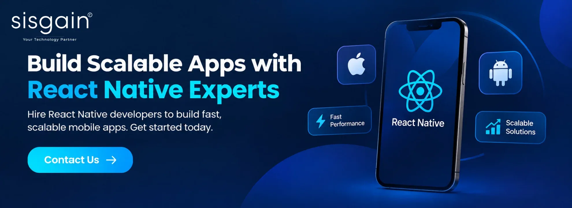 React Native app development experts for scalable apps