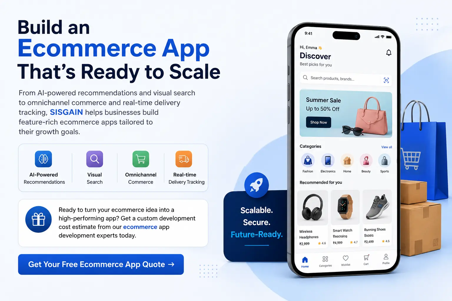 build ecommerce app ready to scale