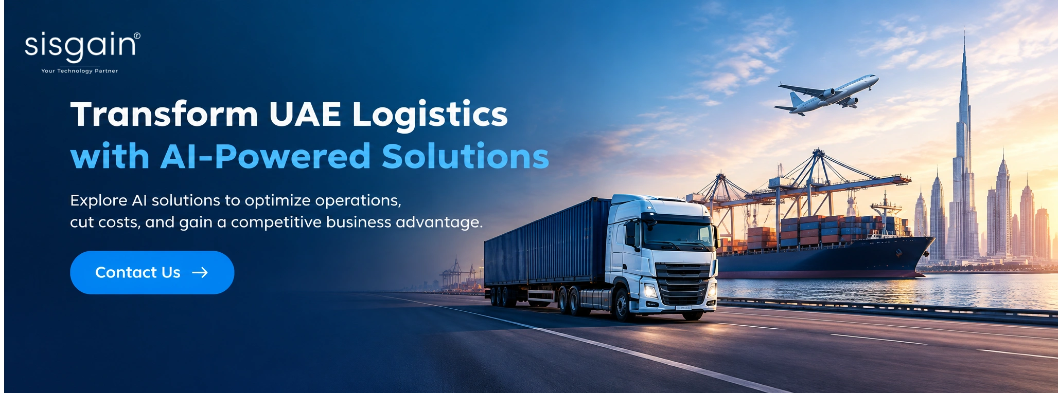 AI-powered logistics solutions for UAE supply chain optimization