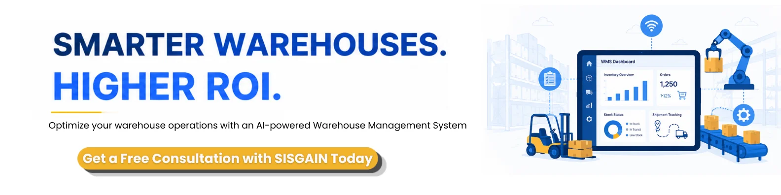 Smarter warehouse management system for higher ROI