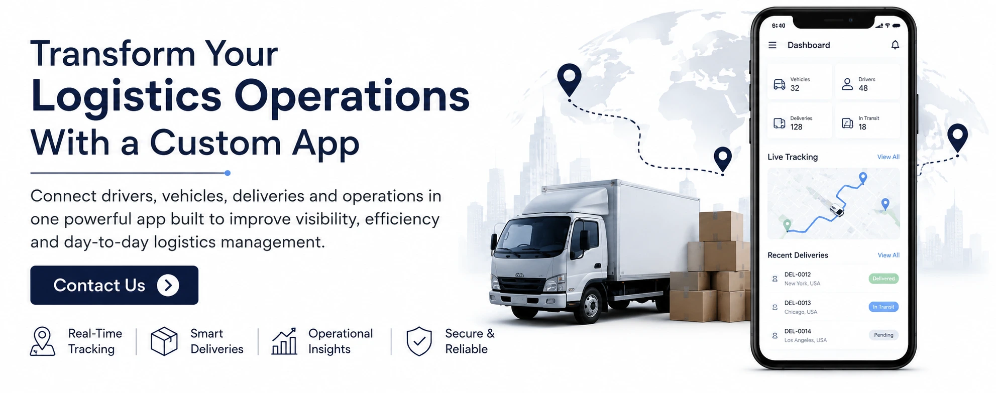 Transform Your Logistics Operations With a Custom App
