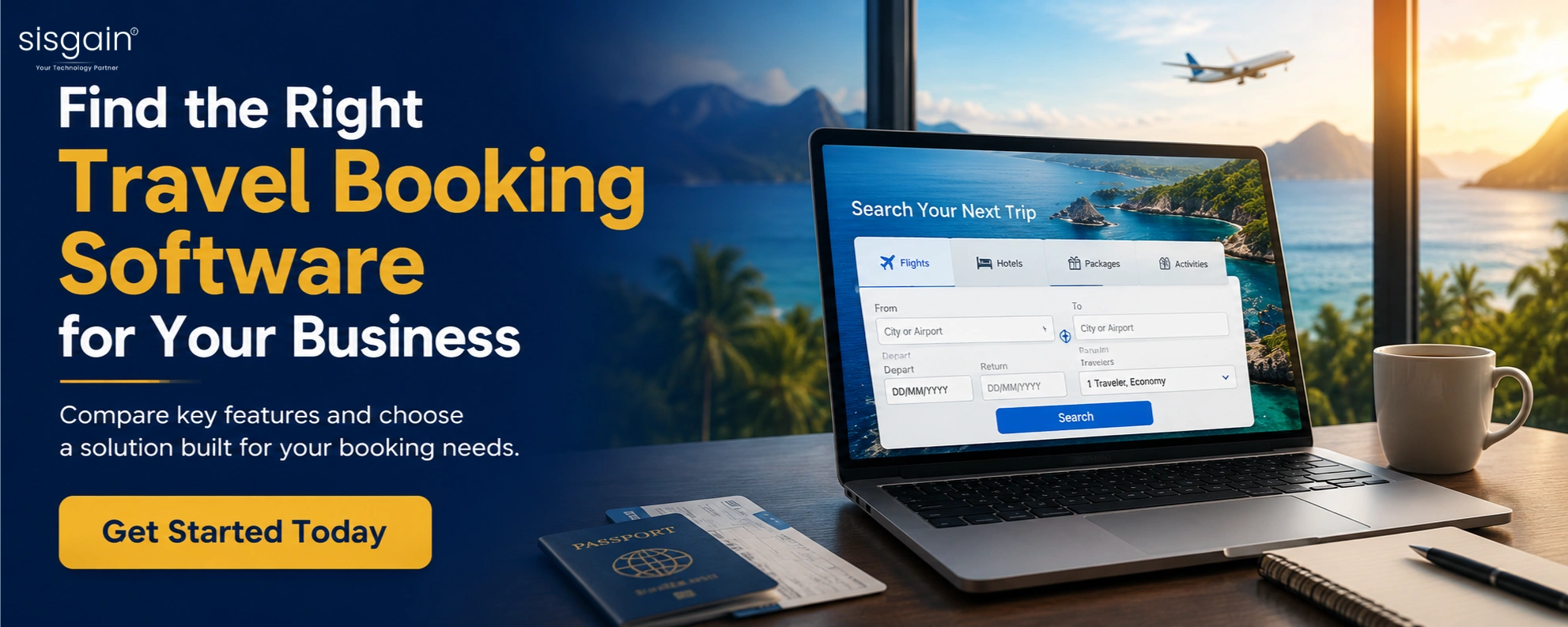 Travel booking software for business booking needs