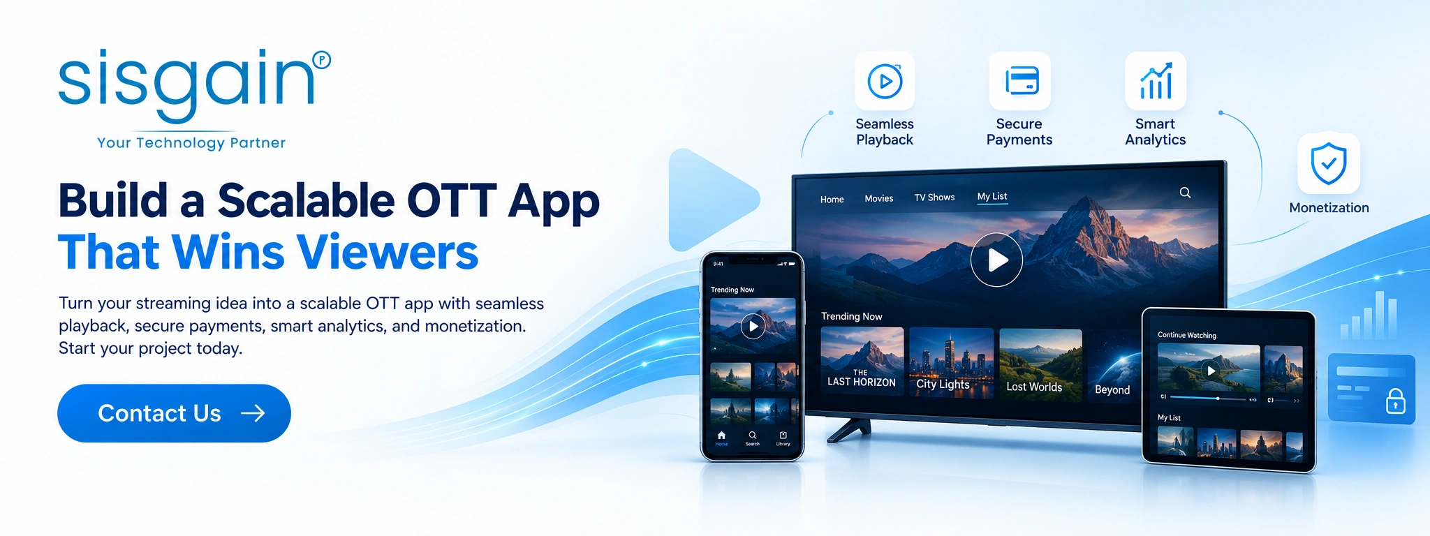 Scalable OTT App That Wins Viewers
