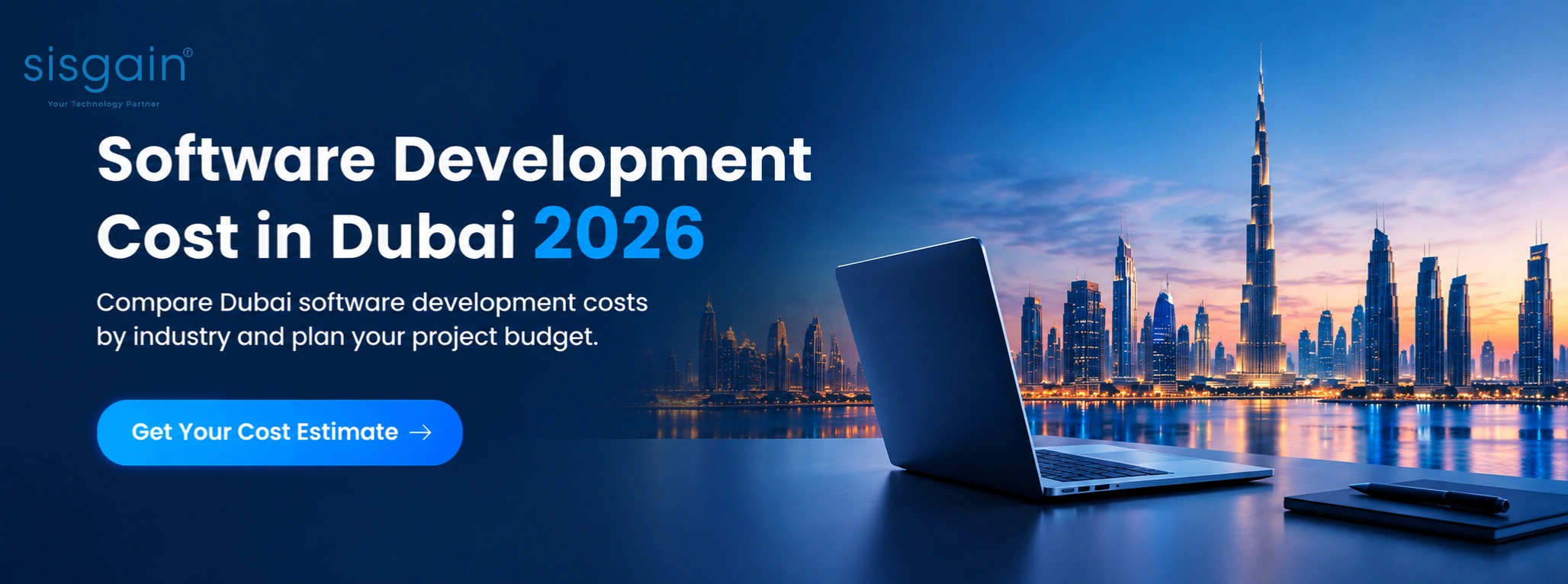 Software development cost in Dubai 2026 guide