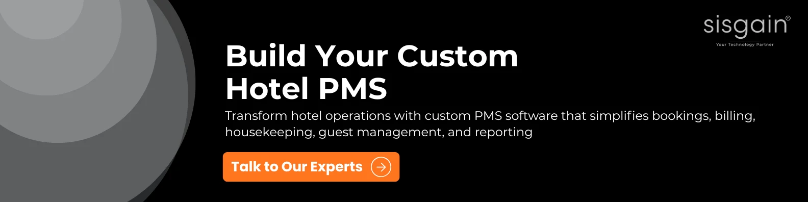 Custom hotel PMS software