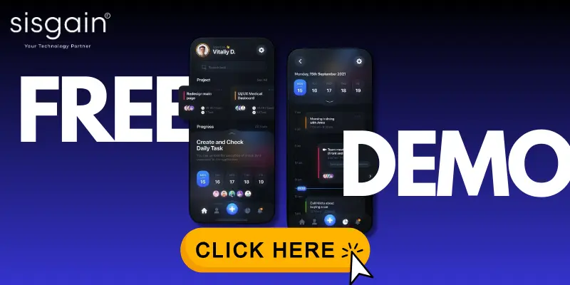 contact sisgain for app development