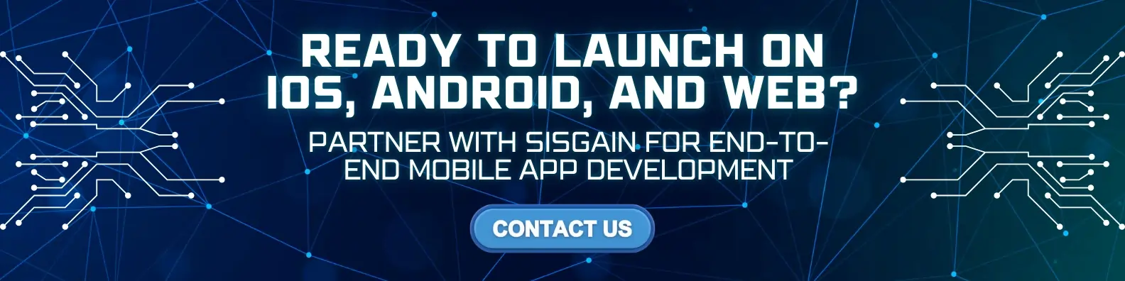 build app for ios, android or web